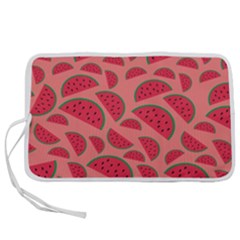 Watermelon Red Food Fruit Healthy Summer Fresh Pen Storage Case (l) by pakminggu