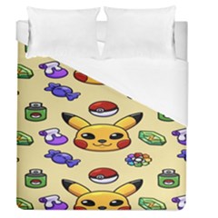 Pikachu Duvet Cover (queen Size) by artworkshop