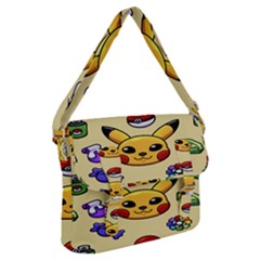 Pikachu Buckle Messenger Bag by artworkshop