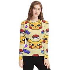 Pikachu Women s Long Sleeve Rash Guard by artworkshop