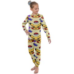 Pikachu Kids  Long Sleeve Set  by artworkshop