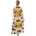 Pikachu Waist Tie Boho Maxi Dress View2