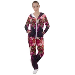 Pink Flower Women s Tracksuit by artworkshop