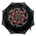 Pink Peony  Flower Hook Handle Umbrellas (Large) View1