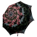 Pink Peony  Flower Hook Handle Umbrellas (Large) View2