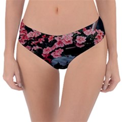 Pink Peony  Flower Reversible Classic Bikini Bottoms by artworkshop