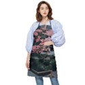 Pink Peony  Flower Pocket Apron View1