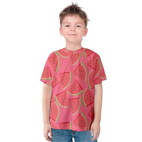 Watermelon Background Watermelon Wallpaper Kids  Cotton Tee by pakminggu