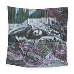 Cyberpunk Drama Square Tapestry (large)