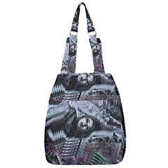 Cyberpunk Drama Center Zip Backpack by MRNStudios