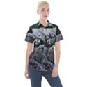 Cyberpunk Drama Women s Short Sleeve Pocket Shirt View1