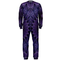 Shape Geometric Symmetrical Symmetry Wallpaper Onepiece Jumpsuit (men)