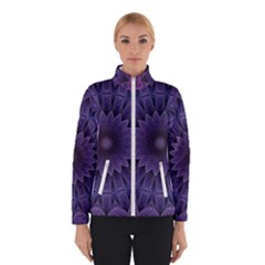 Shape Geometric Symmetrical Symmetry Wallpaper Women s Bomber Jacket