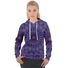 Shape Geometric Symmetrical Symmetry Wallpaper Women s Overhead Hoodie