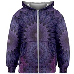 Shape Geometric Symmetrical Symmetry Wallpaper Kids  Zipper Hoodie Without Drawstring