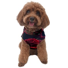 Rose Flower Plant Red Dog Sweater by Ravend