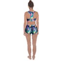 Jungle Moon Light Plants Space Racerback Boyleg Bikini Set View2