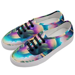 Jungle Moon Light Plants Space Women s Classic Low Top Sneakers by Ravend