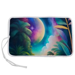 Jungle Moon Light Plants Space Pen Storage Case (s) by Ravend