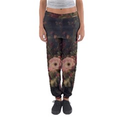 Flower Nature Background Bloom Women s Jogger Sweatpants by Ravend