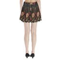 Flower Nature Background Bloom Pleated Mini Skirt View2