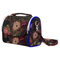 Flower Nature Background Bloom Satchel Shoulder Bag by Ravend