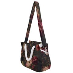 Flower Nature Background Bloom Rope Handles Shoulder Strap Bag by Ravend