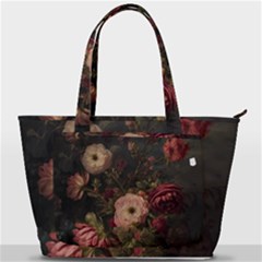 Flower Nature Background Bloom Back Pocket Shoulder Bag  by Ravend