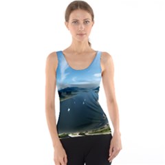 Futuristic City Fantasy Scifi Women s Basic Tank Top by Ravend