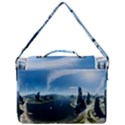 Futuristic City Fantasy Scifi Box Up Messenger Bag View3