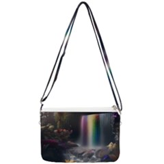 Waterfall Rainbow Double Gusset Crossbody Bag