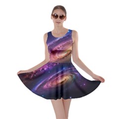 Universe Space Star Rainbow Skater Dress by Ravend