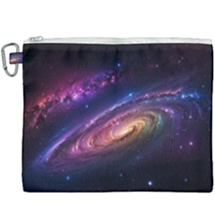 Universe Space Star Rainbow Canvas Cosmetic Bag (xxxl) by Ravend