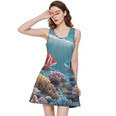 Fish Sea Ocean Inside Out Racerback Dress by Ravend