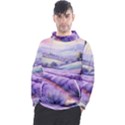 Lavender Flower Tree Men s Pullover Hoodie View1