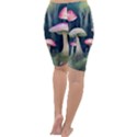 Mushroom Fungus Cropped Leggings  View4