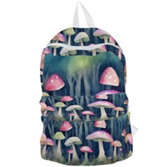 Mushroom Fungus Foldable Lightweight Backpack by Ravend