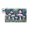 Mushroom Fungus Canvas Cosmetic Bag (Medium) View1