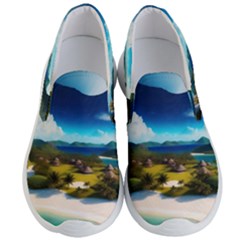 Beach Island Nature Men s Lightweight Slip Ons by Ravend