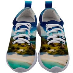 Beach Island Nature Kids Athletic Shoes by Ravend