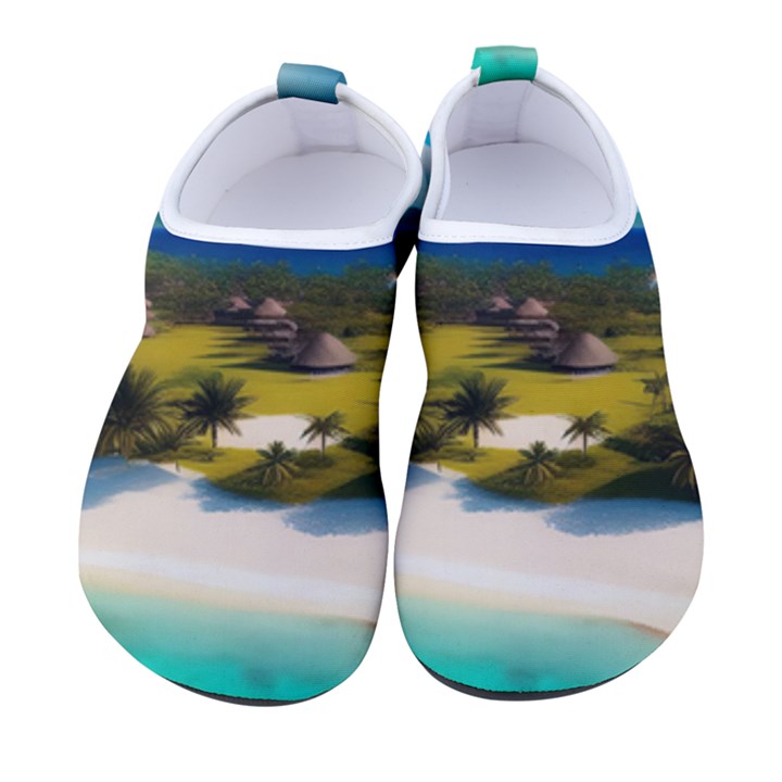 Beach Island Nature Men s Sock-Style Water Shoes