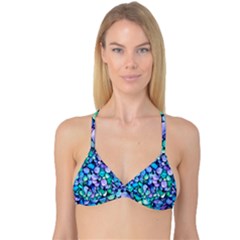 Pastel Reversible Tri Bikini Top by zappwaits