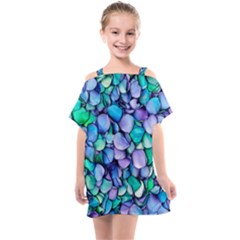 Pastel Kids  One Piece Chiffon Dress by zappwaits