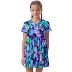 Pastel Kids  Asymmetric Collar Dress by zappwaits