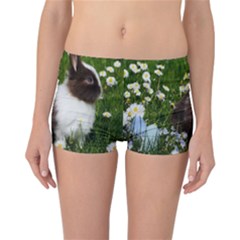 Rabbit Reversible Boyleg Bikini Bottoms by artworkshop