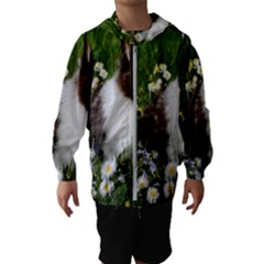 Rabbit Kids  Hooded Windbreaker by artworkshop