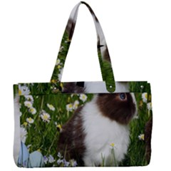 Rabbit Canvas Work Bag by artworkshop