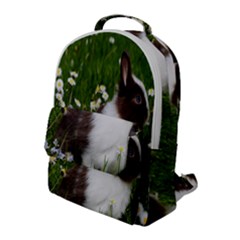 Rabbit Flap Pocket Backpack (large) by artworkshop