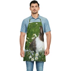 Rabbit Kitchen Apron by artworkshop