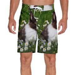 Rabbit Men s Beach Shorts by artworkshop